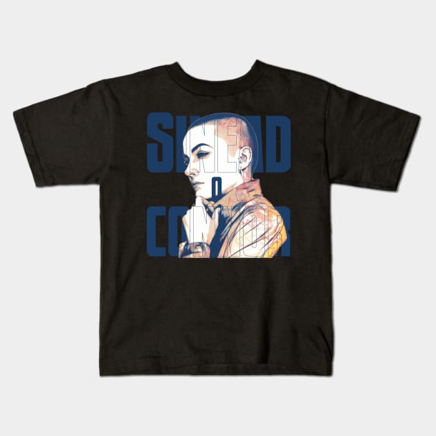 Sinéad O'Connor Kids T-Shirt by Pixy Official